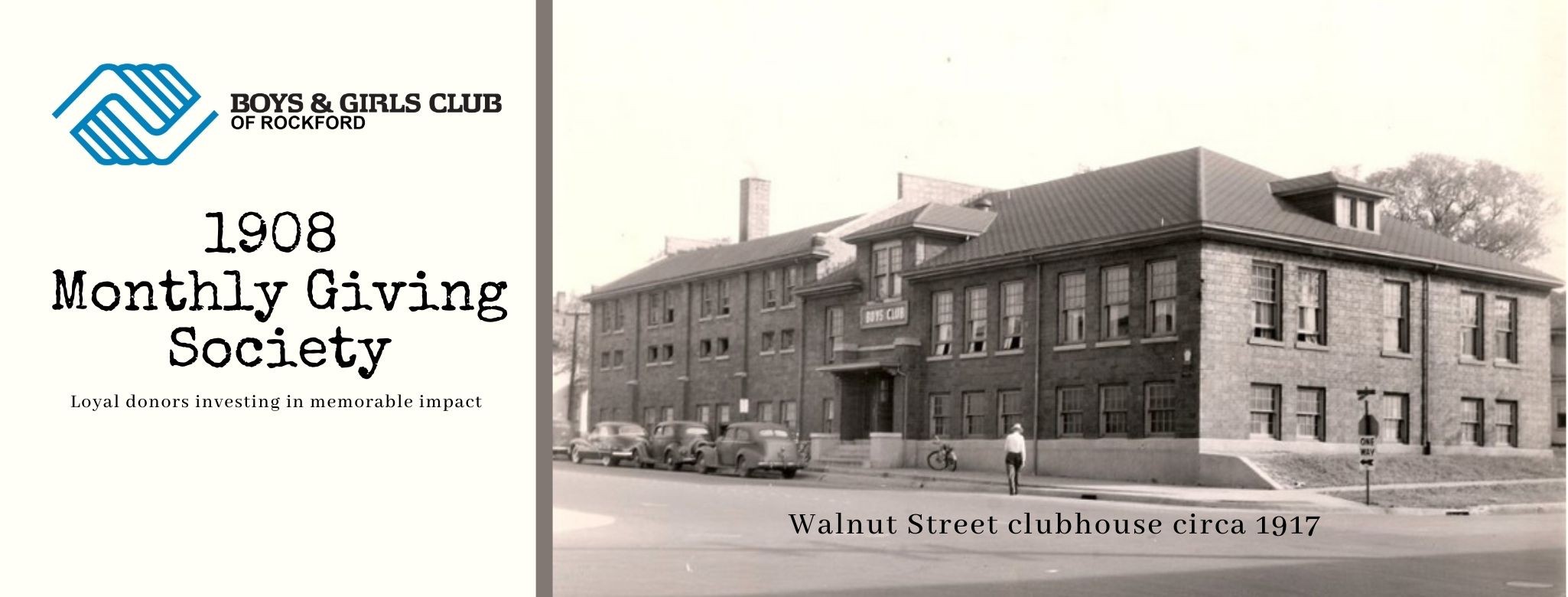 Campaign cover image for 1908 Monthly Giving Society