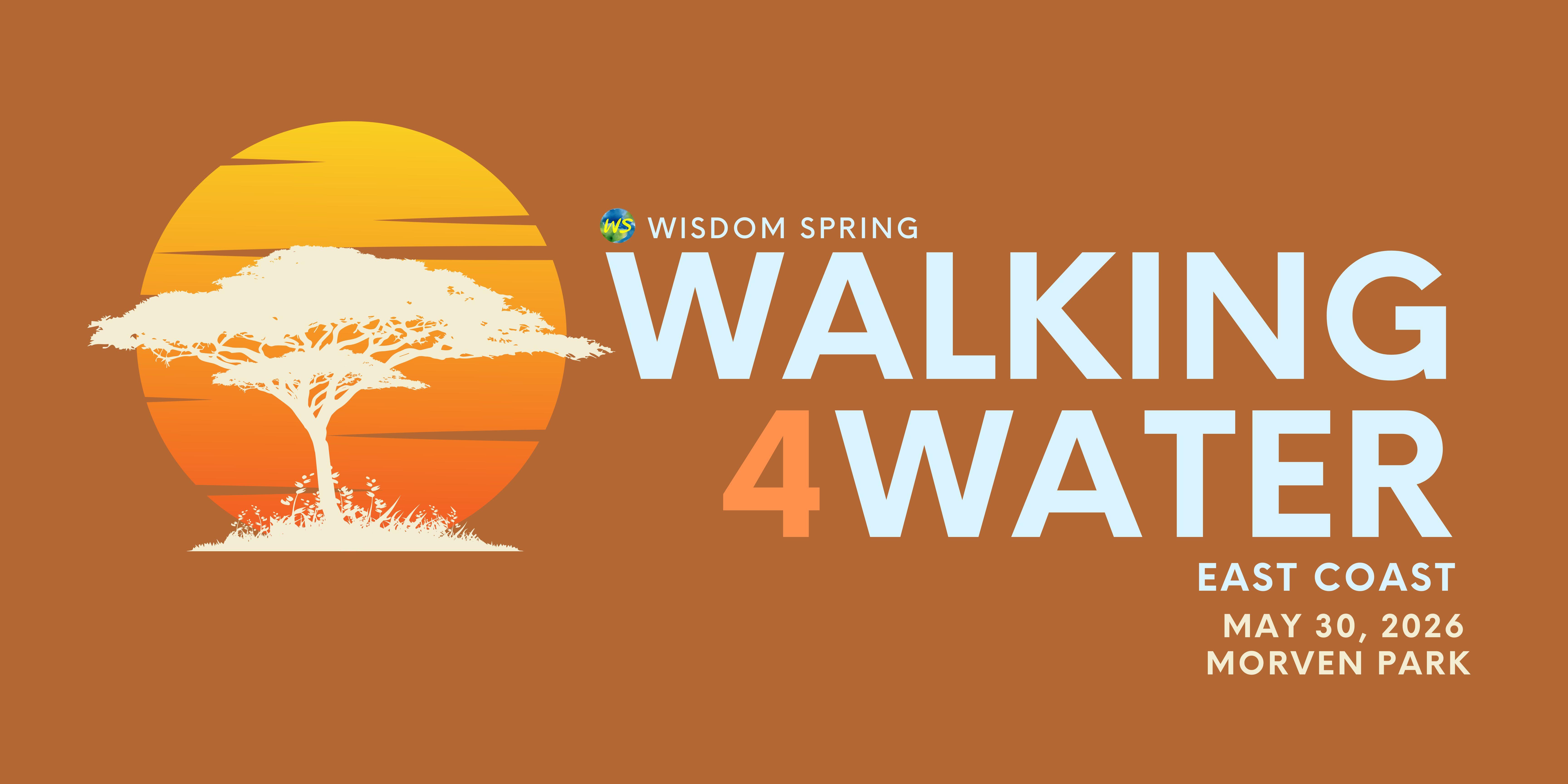 Campaign cover image for Walking 4 Water EAST  Coast 2026