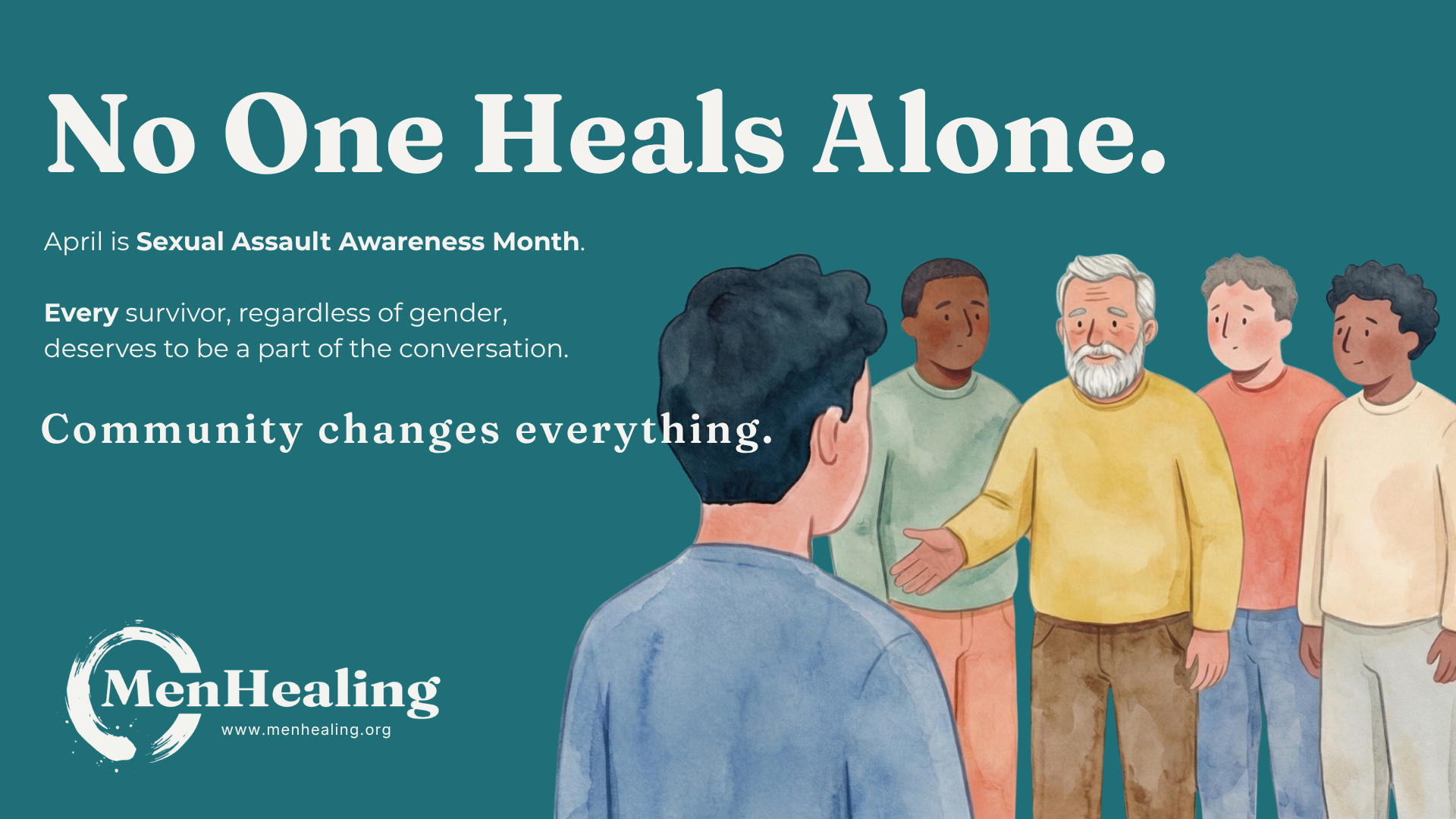 Campaign cover image for No One Heals Alone
