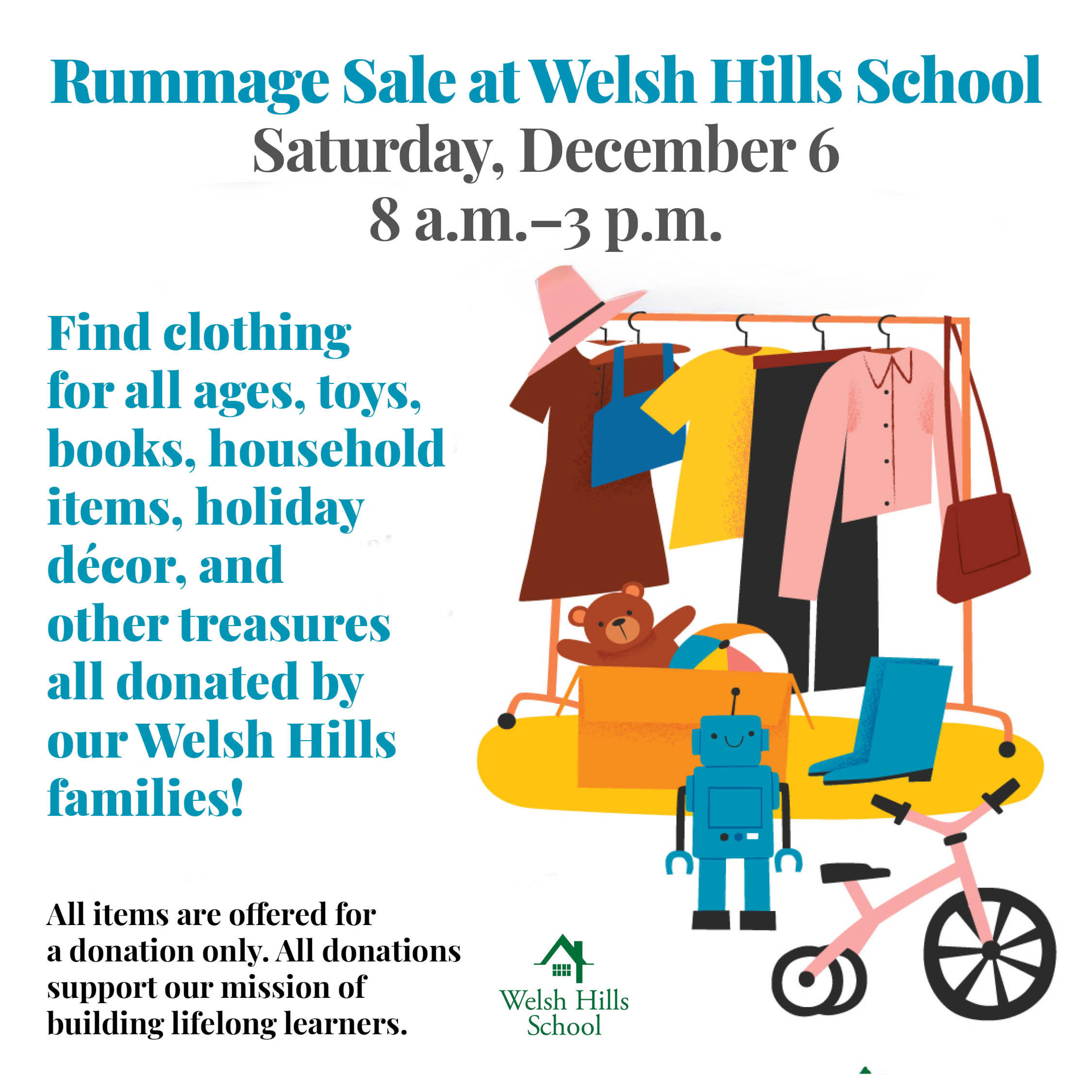 Campaign cover image for 2025 PIE Rummage Sale