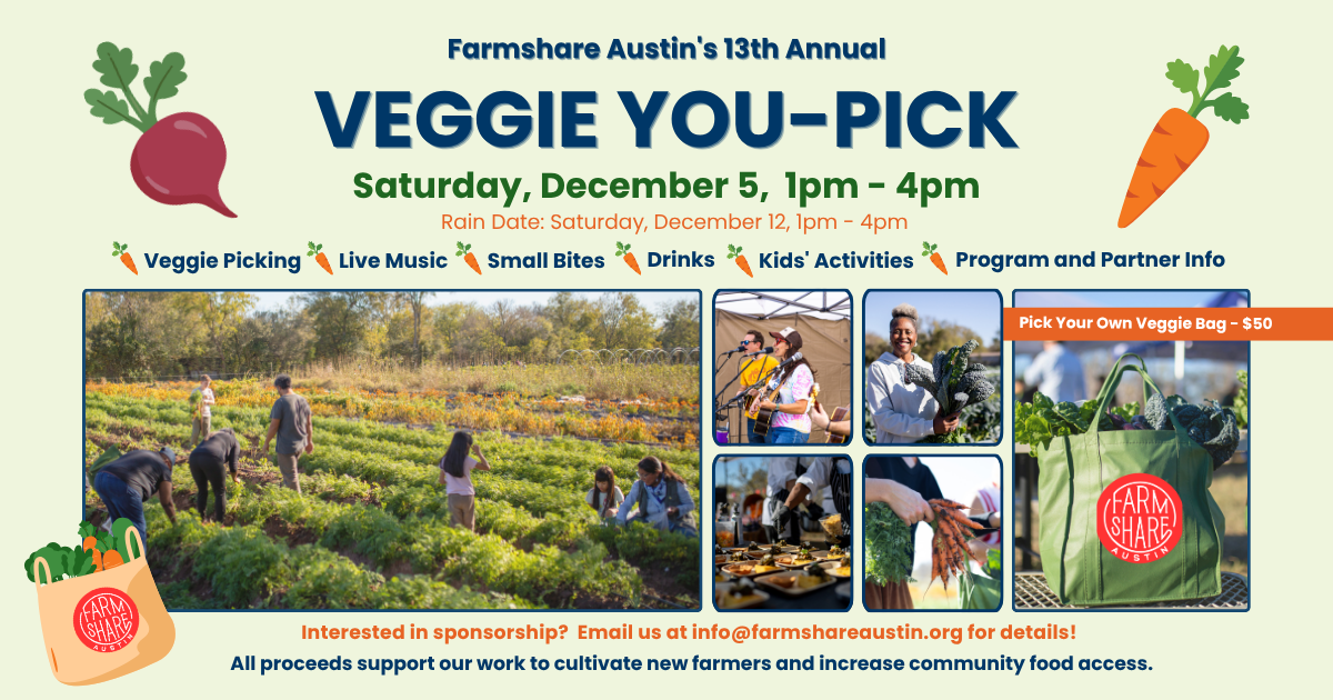 Campaign cover image for Veggie You-Pick 2026