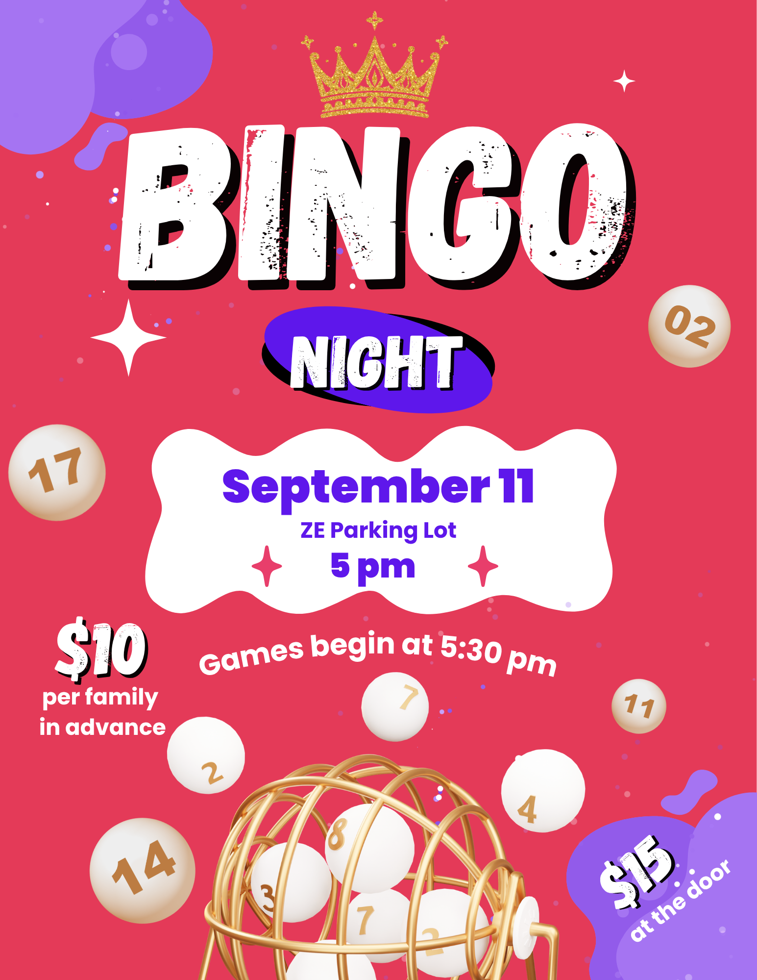 Campaign cover image for BINGO 2026