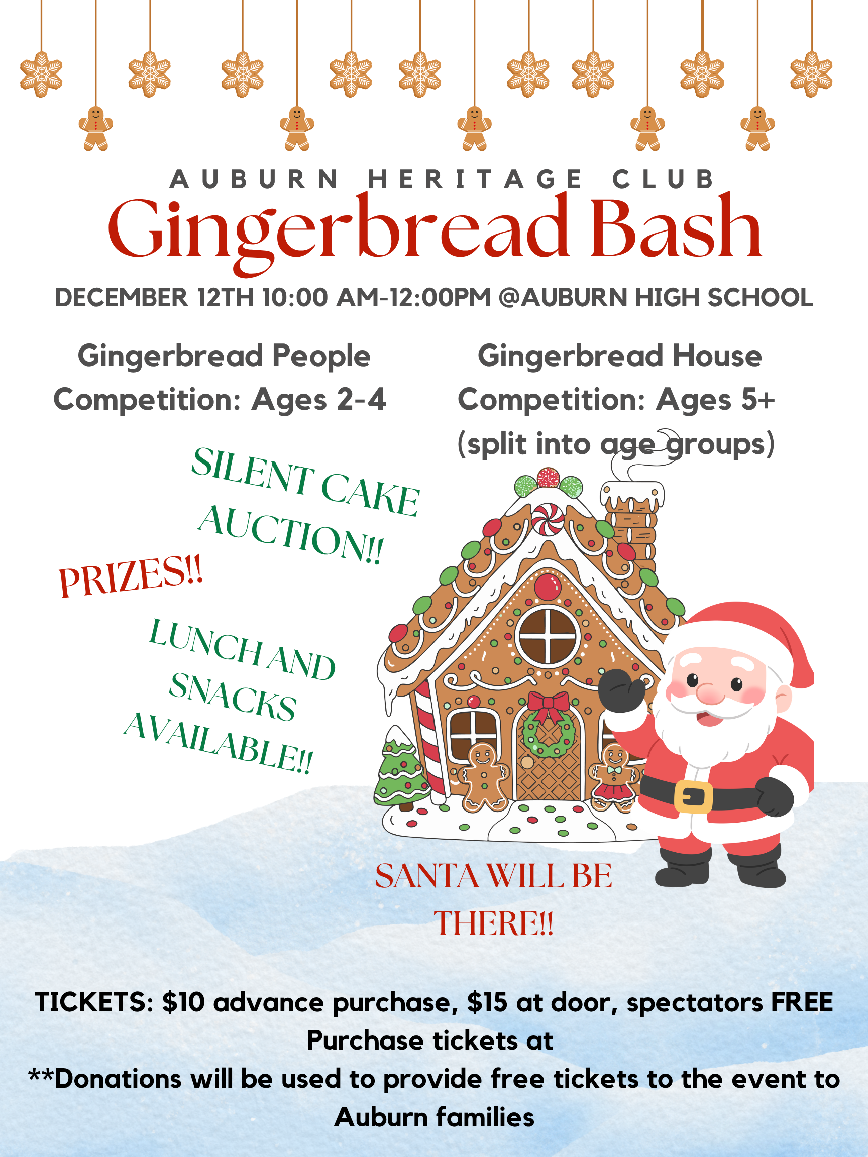 Campaign cover image for Gingerbread Bash 2026