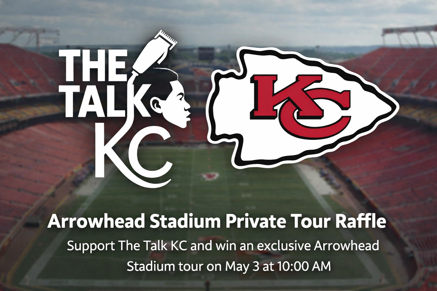 Campaign cover image for Arrowhead Stadium Private Tour Raffle