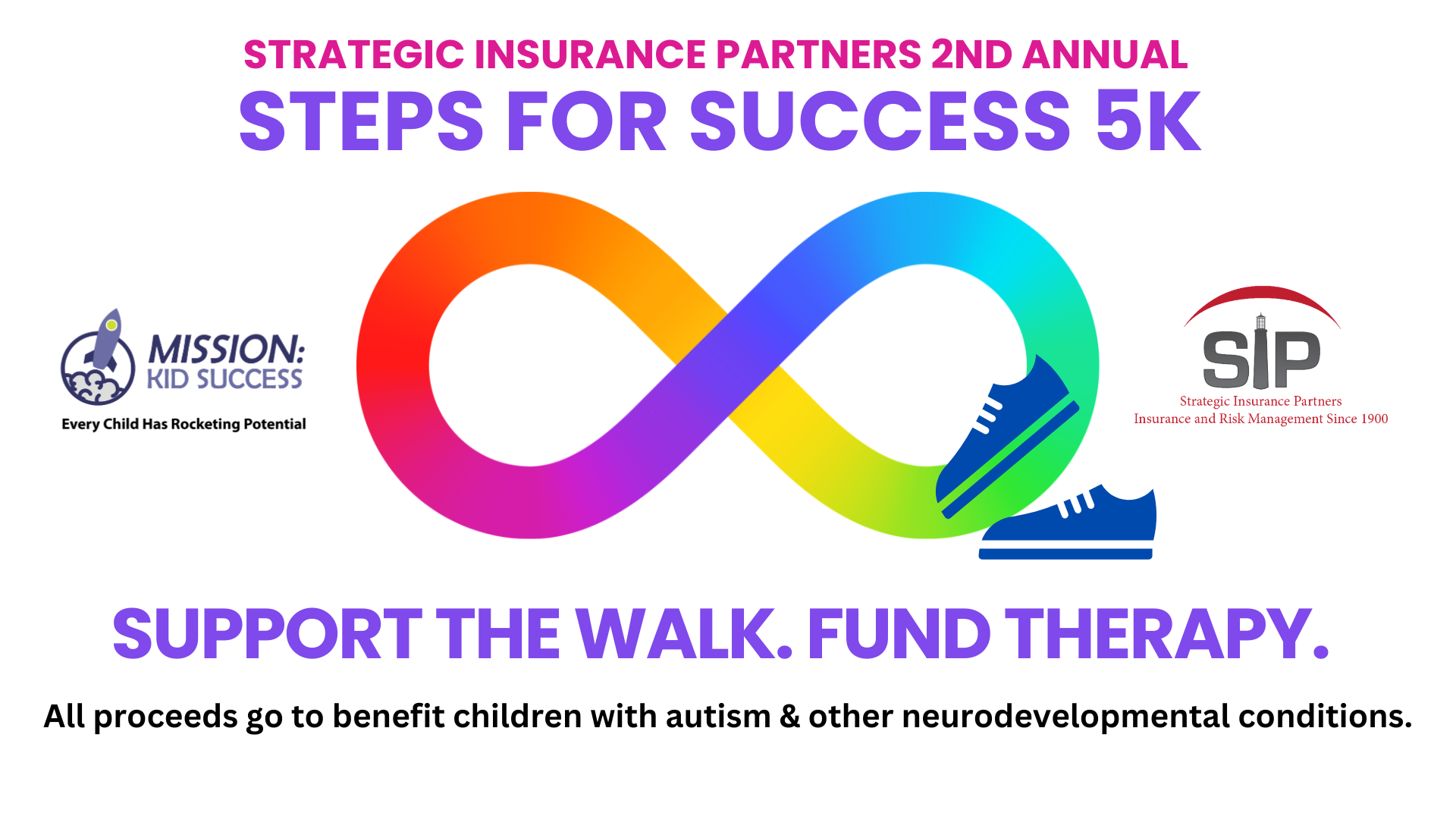 Campaign cover image for Strategic Insurance Partners 2nd Annual Steps for Success: Walking for Autism Support
