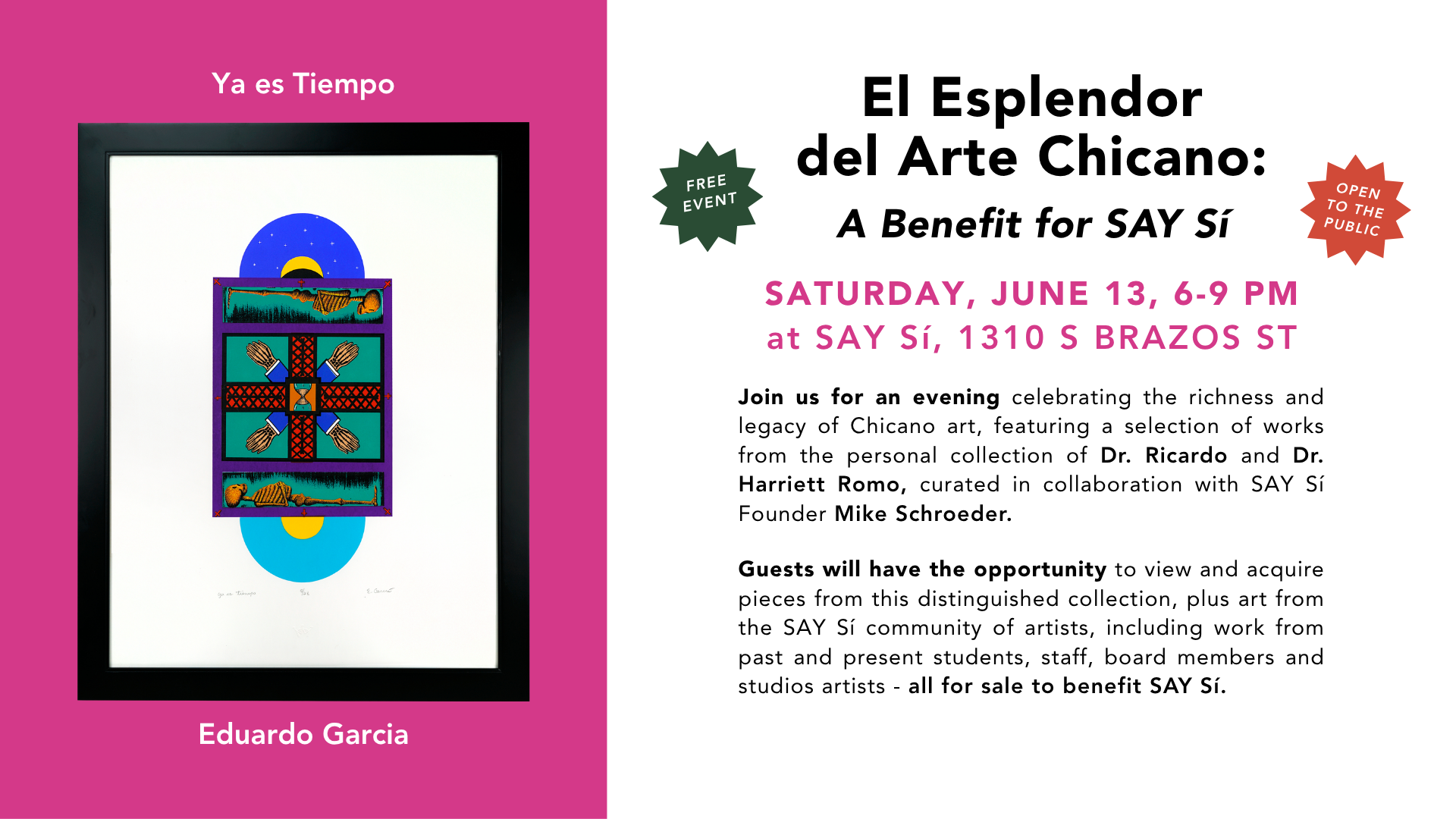 Campaign cover image for El Esplendor del Arte Chicano: Art Show & Sale