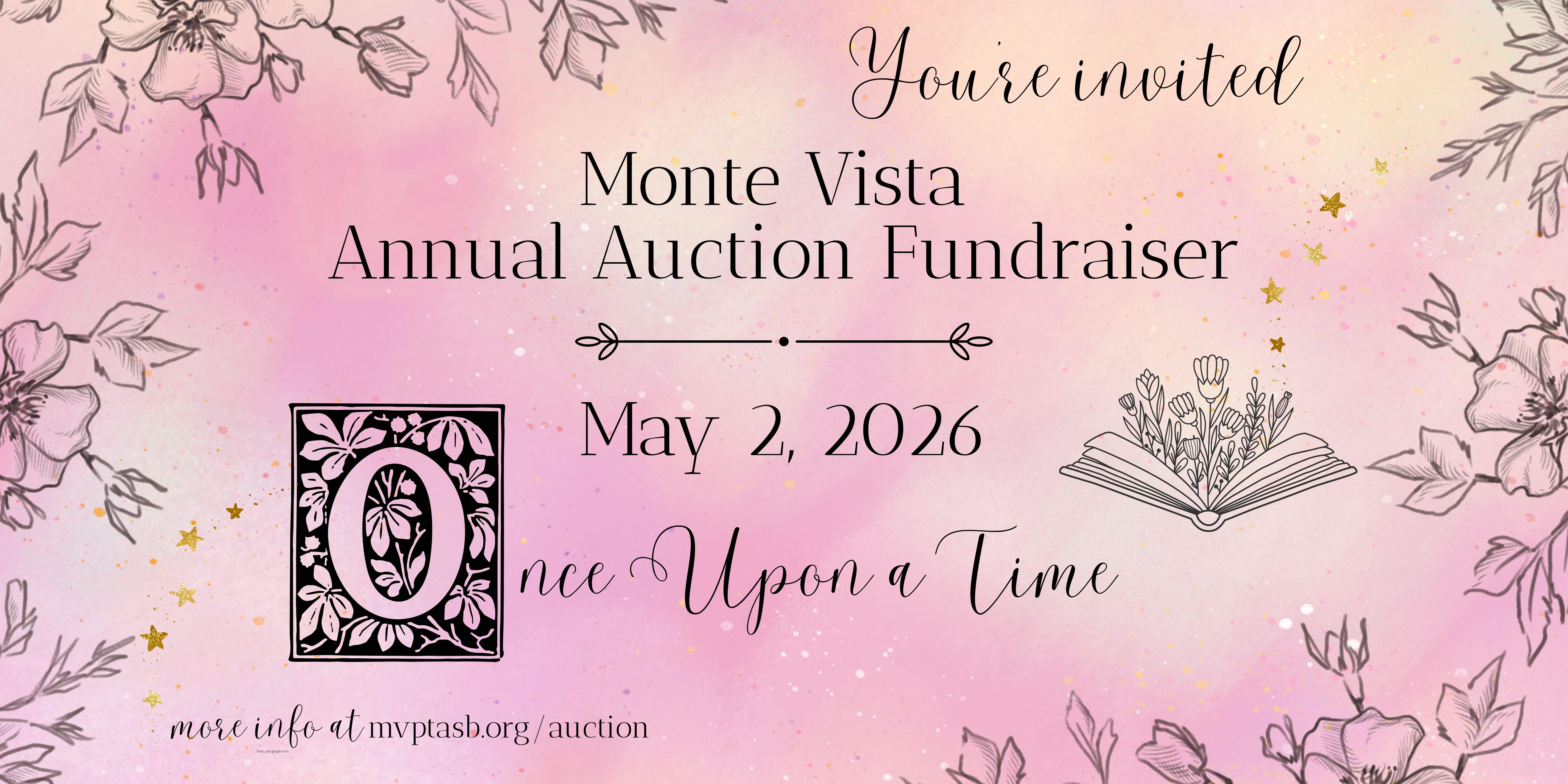 Campaign cover image for 2026 Monte Vista Annual Auction Fundraiser
