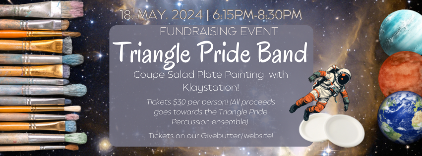 Campaign cover image for TPB: Percussion Ensemble Ceramic Plate Painting Fundraiser