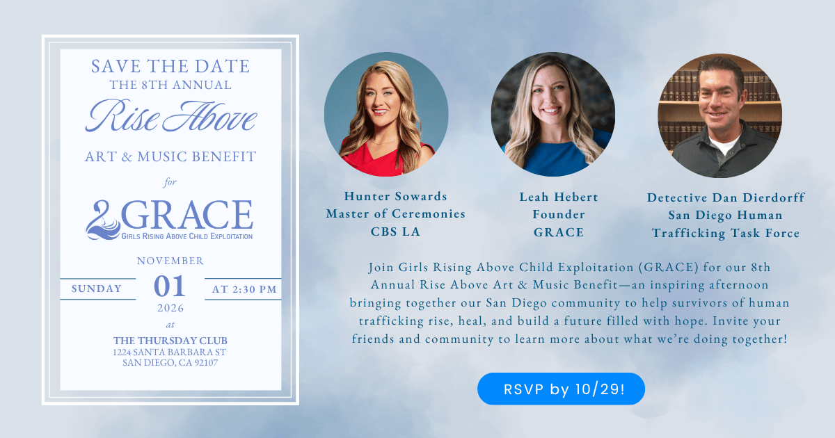 Campaign cover image for GRACE's 8th Annual RISE ABOVE Art & Music Benefit Nov 1, 2026