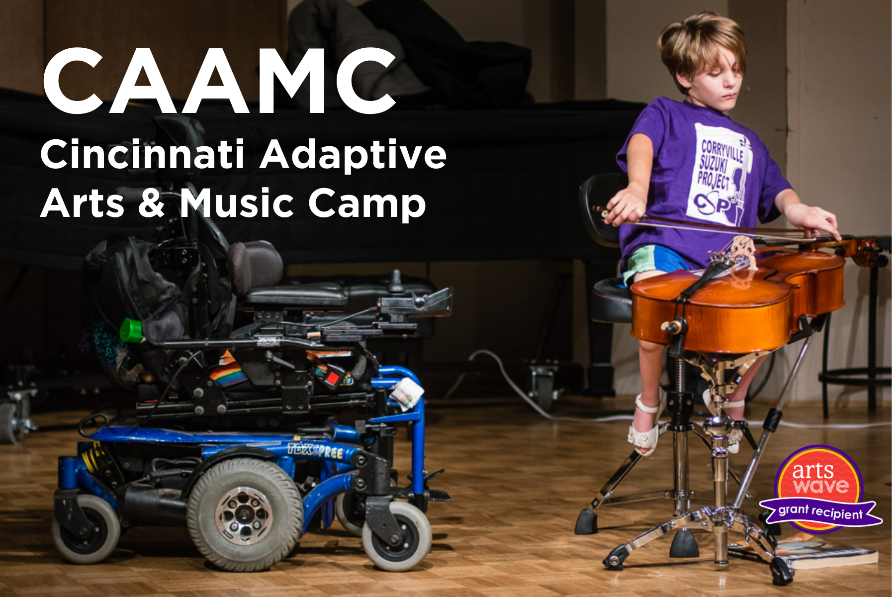 Campaign cover image for Adaptive Art and Music Camp