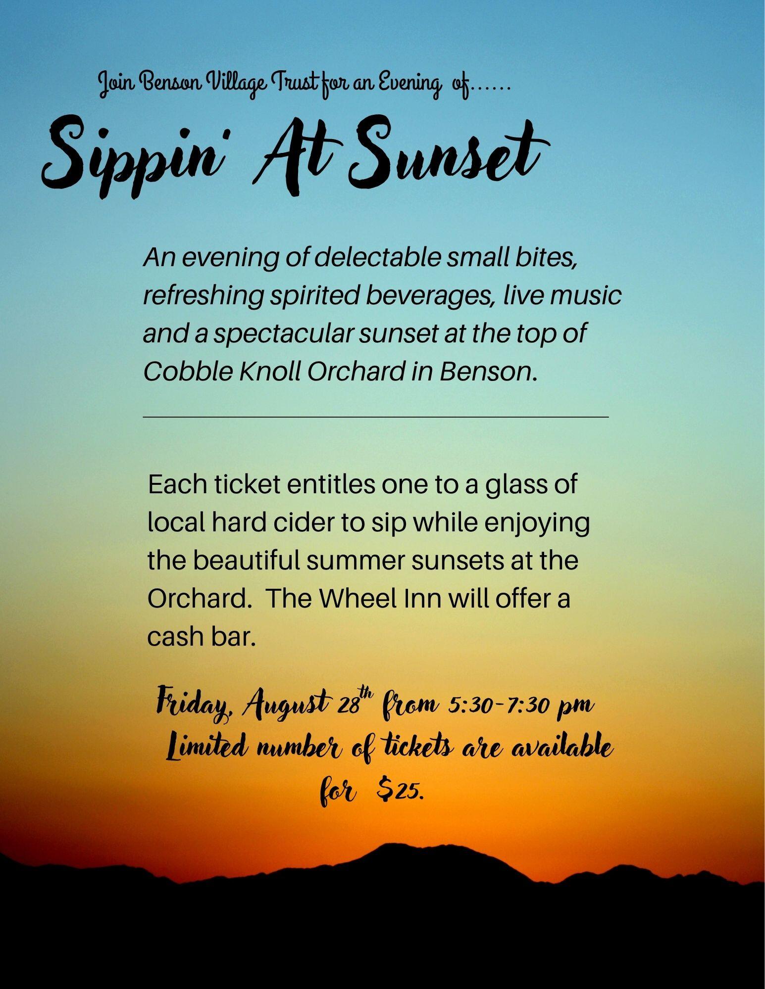 Campaign cover image for Sippin' At Sunset