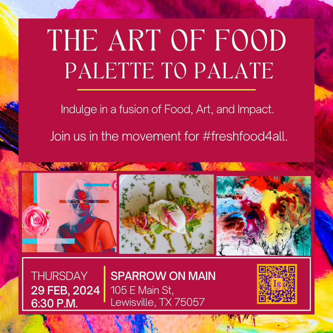 The Art of Food: Art. Food. Impact. #freshfood4all