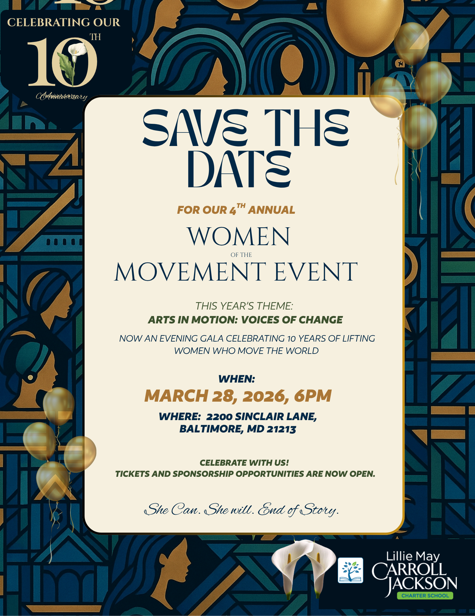 Campaign cover image for Women of the Movement: Honoring Her Story. Shaping Tomorrow.