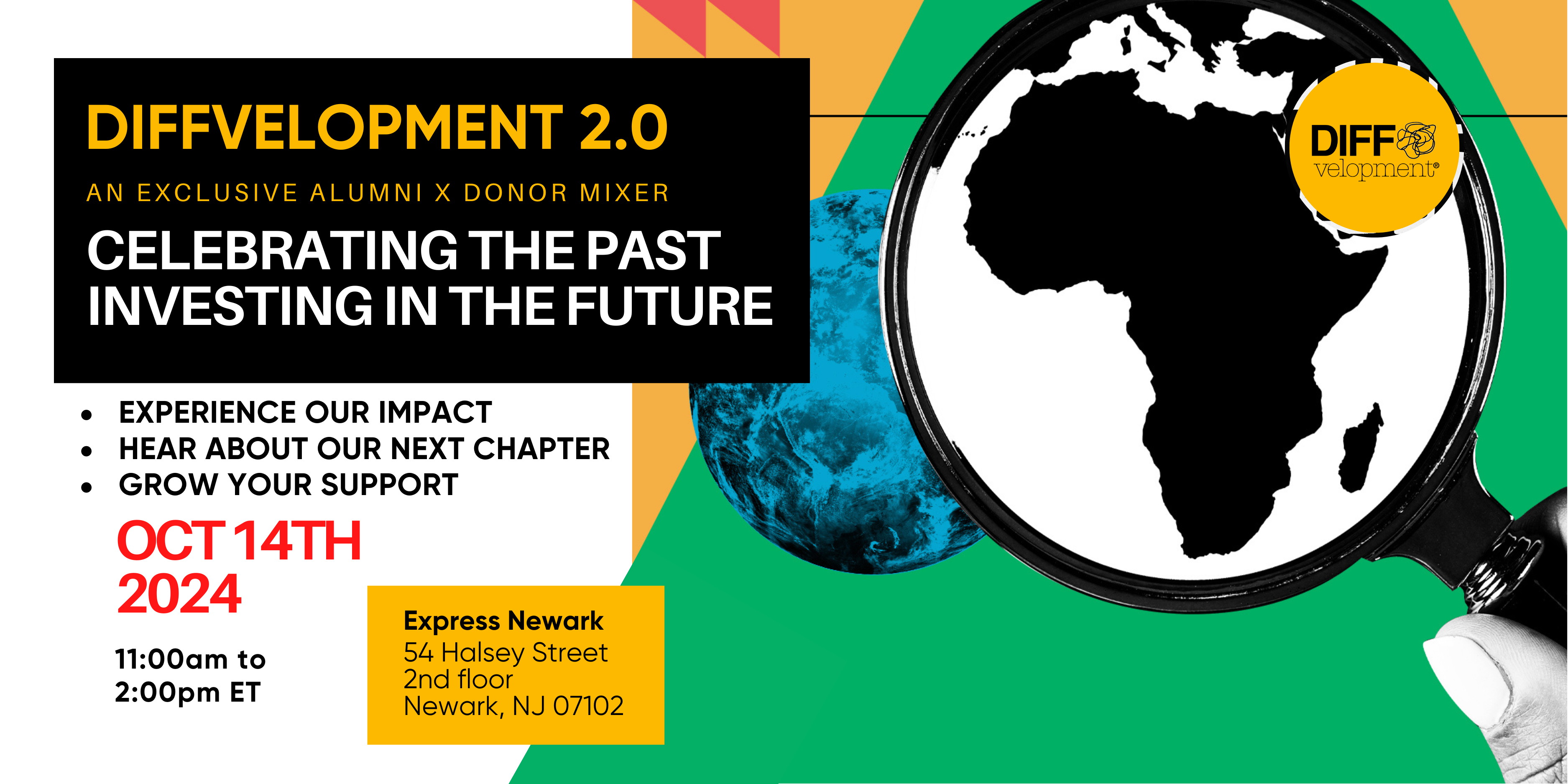 Campaign cover image for DIFFvelopment 2.0: An Exclusive Alumni x Donor Mixer to Empower the Future