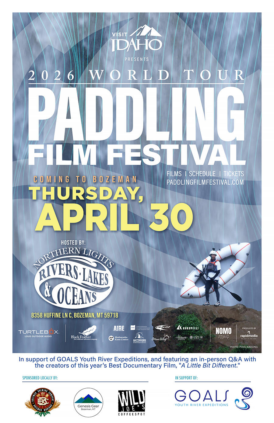 Campaign cover image for Bozeman Tour Stop - International Paddling Film Festival