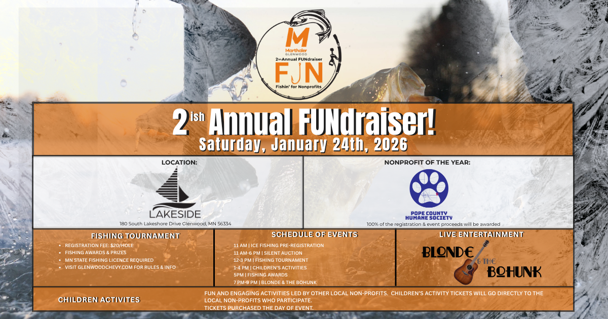 Campaign cover image for Marthaler Chevrolet's Annual FUNdraiser-Fishin' for Non-Profits