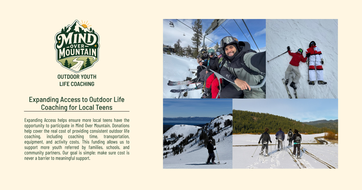Campaign cover image for Expanding Access to Outdoor Life Coaching for Local Teens