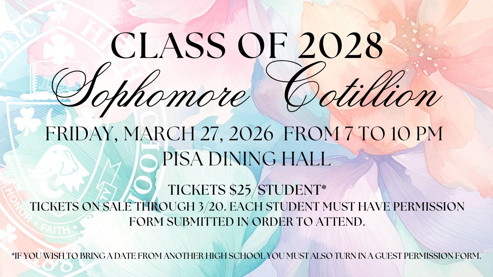 Campaign cover image for Sophomore Cotillion 2026