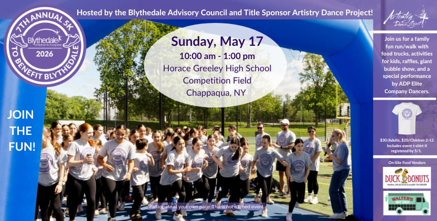 Campaign cover image for 7th Annual 5K Run/Walk to Benefit Blythedale Children's Hospital