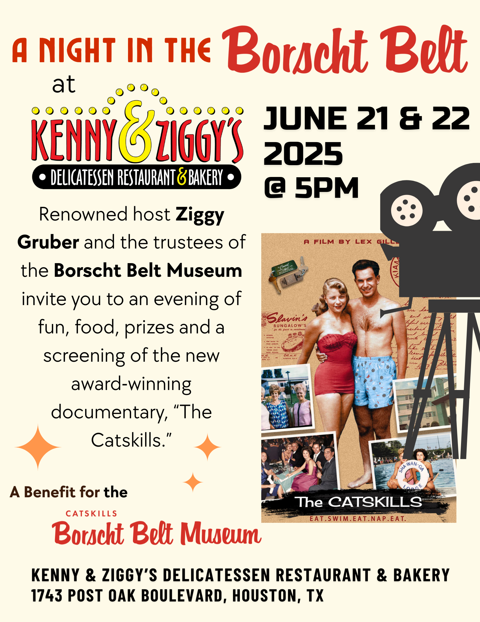 Campaign cover image for A Night in the Borscht Belt -- Sunday, June 22