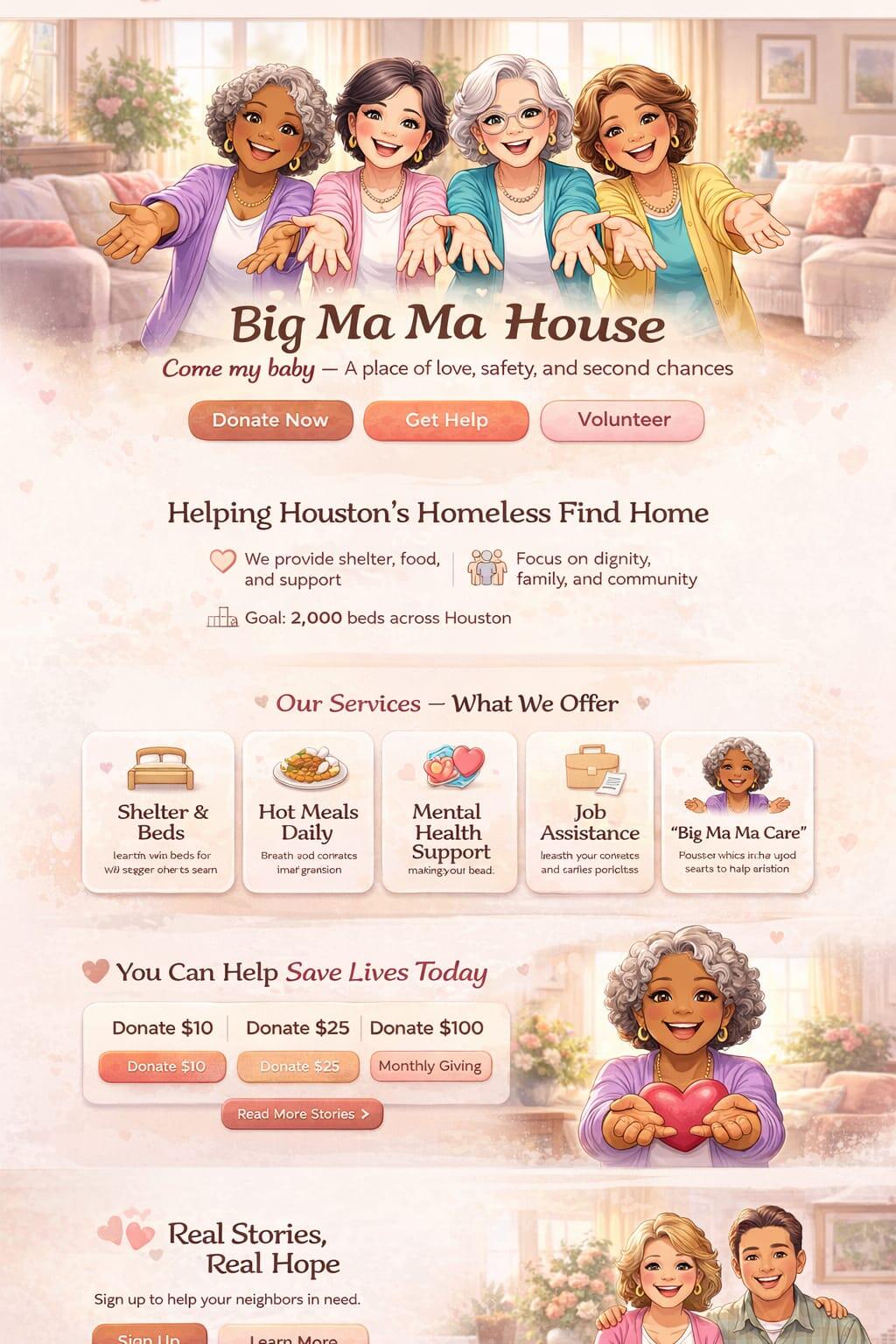 Campaign cover for Help Big Ma Ma House Shelter Families