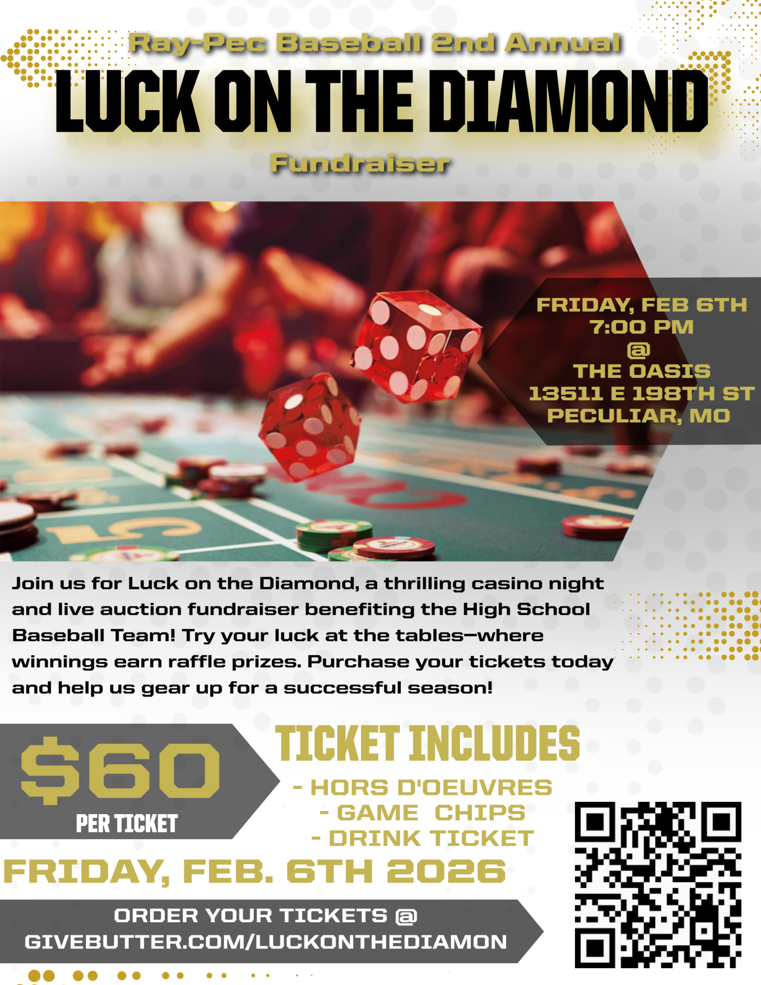 Campaign cover image for Luck on the Diamond 2026