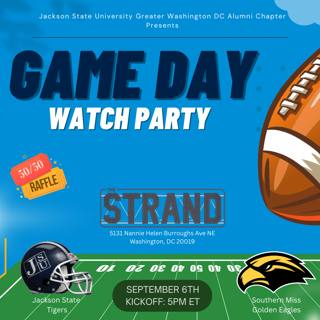 Campaign cover image for JSU vs. Southern Miss Watch Party 50/50 Raffle