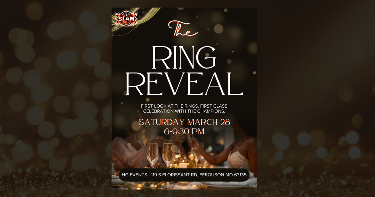 Campaign cover image for The Ring Reveal | St. Louis SLAM