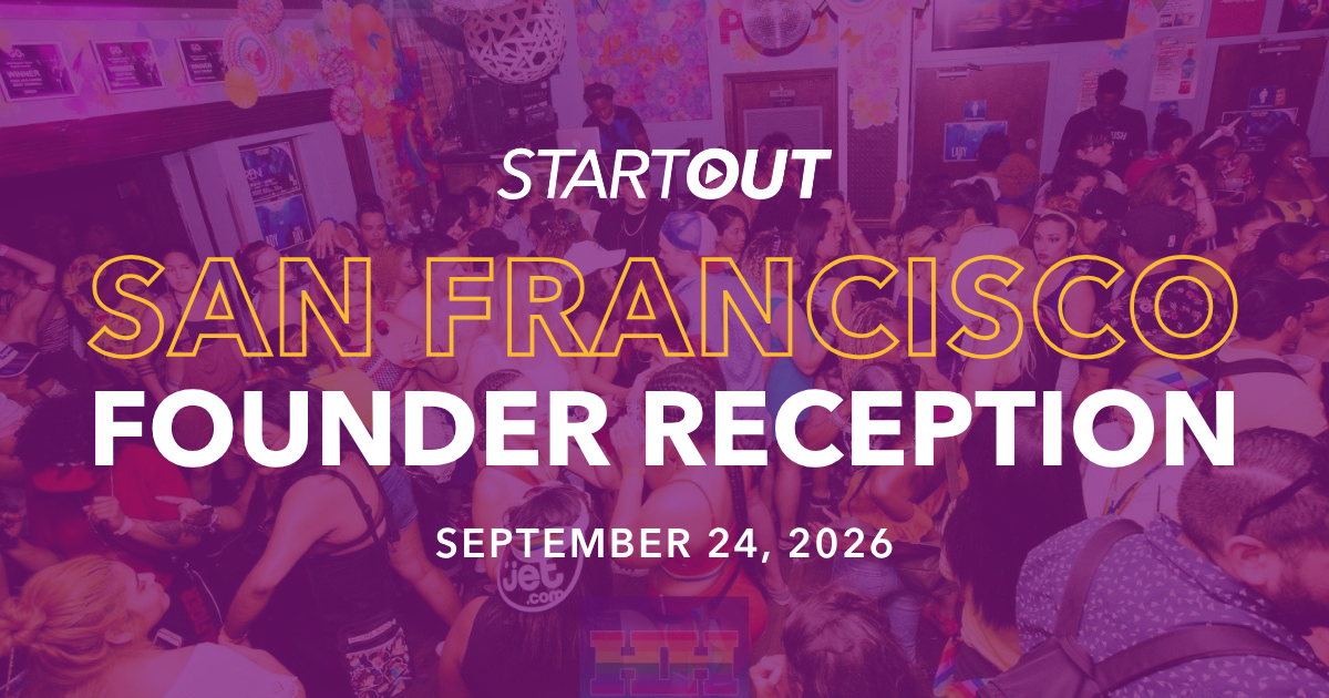 Campaign cover image for StartOut's San Francisco Founders Reception