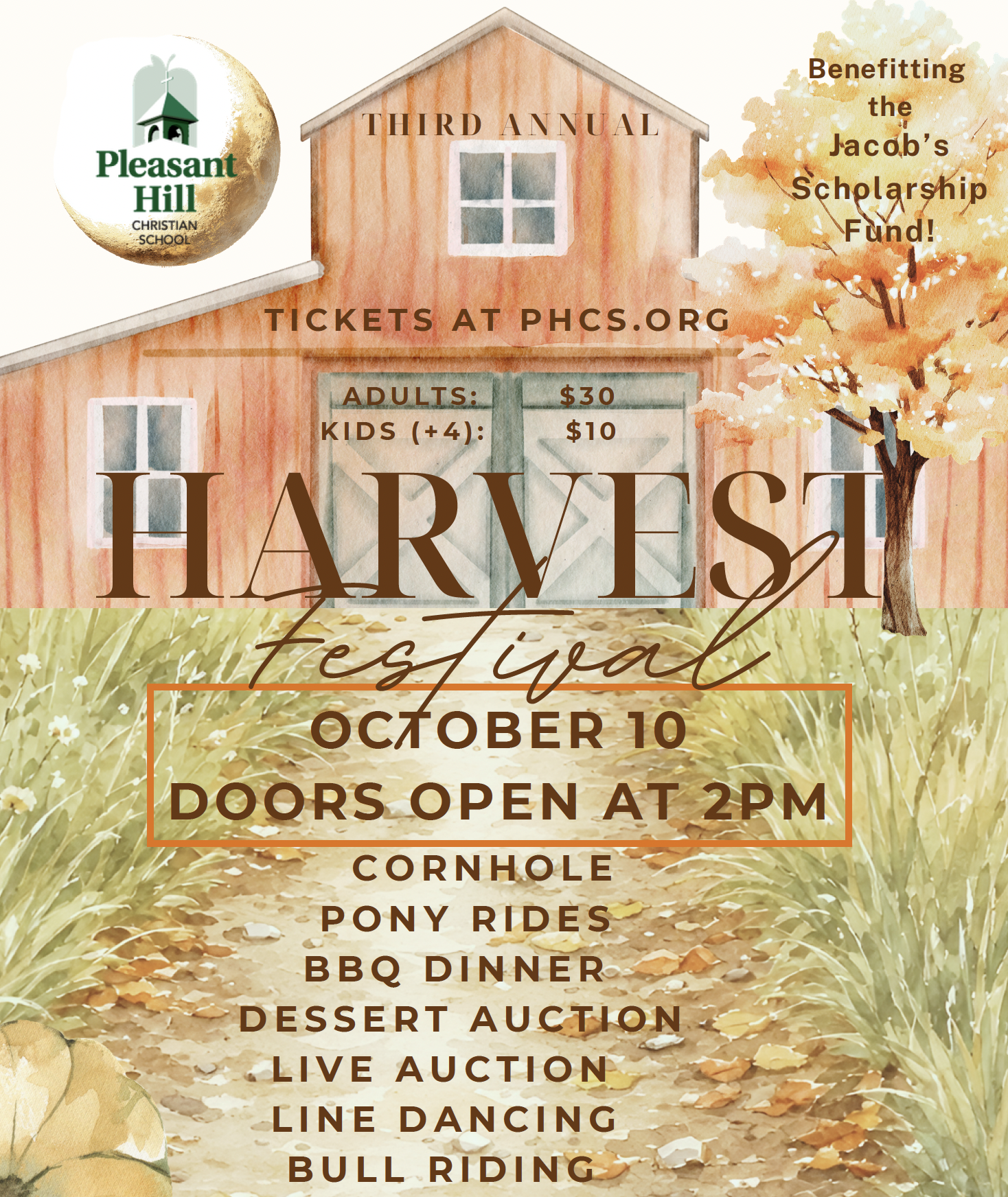 Campaign cover image for Harvest Festival  Oct. 10, 2026