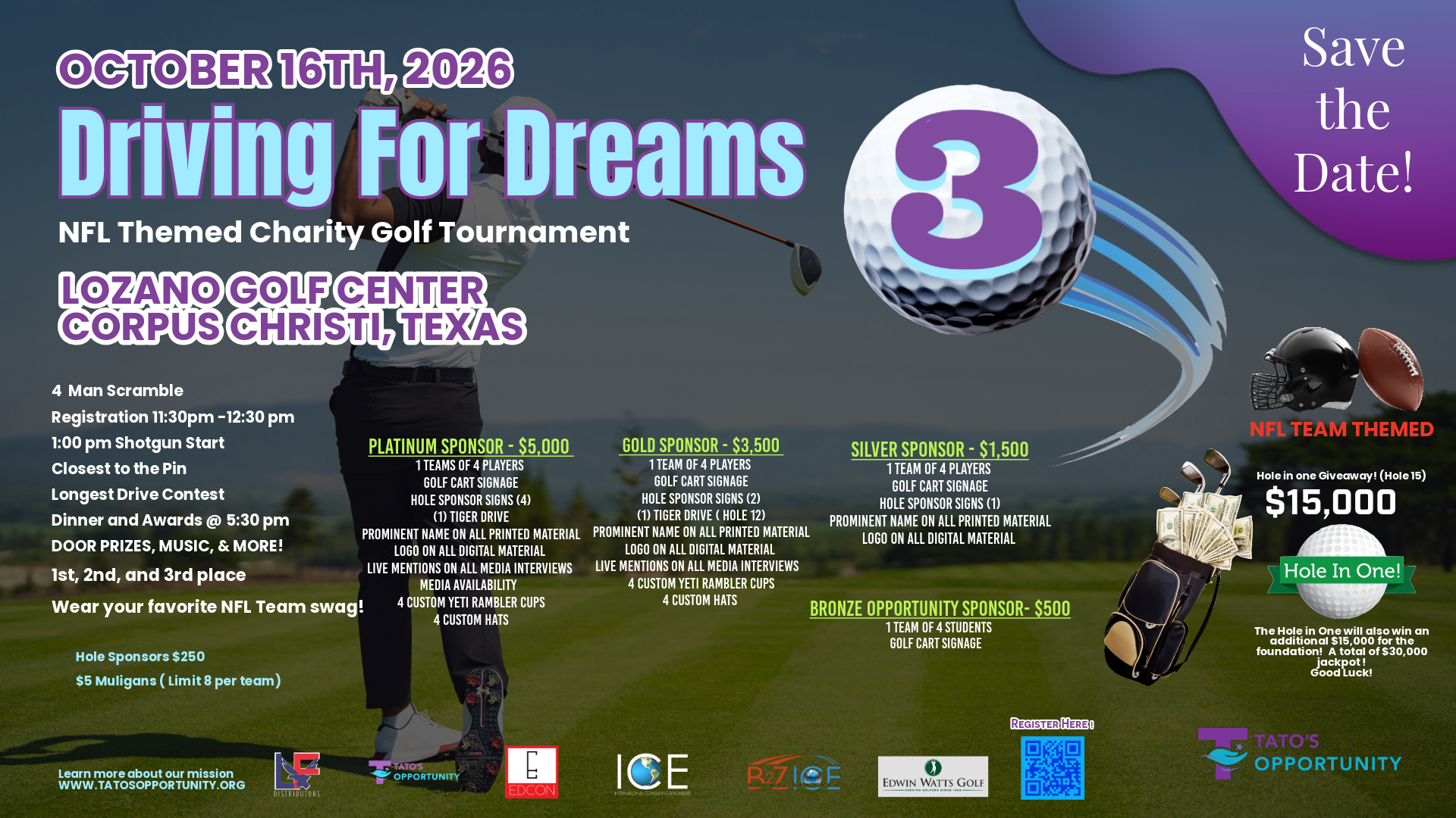 Campaign cover image for Drive For Dreams 2026