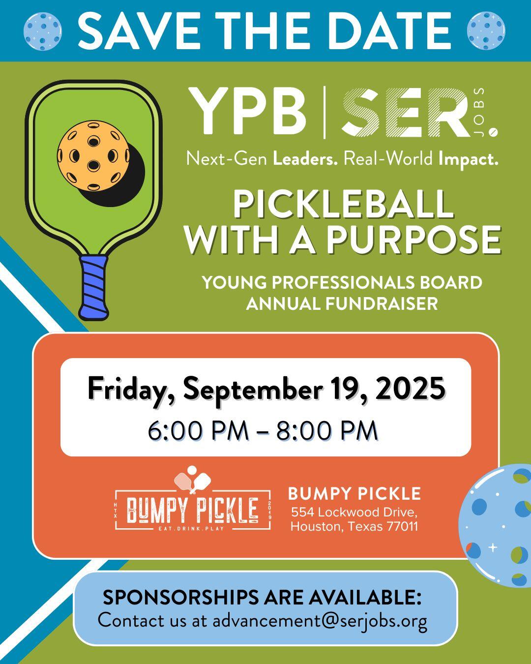 Campaign cover image for Pickleball with a Purpose