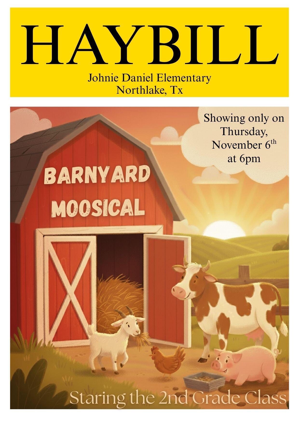 Campaign cover image for Barnyard Moosical VIP Seats