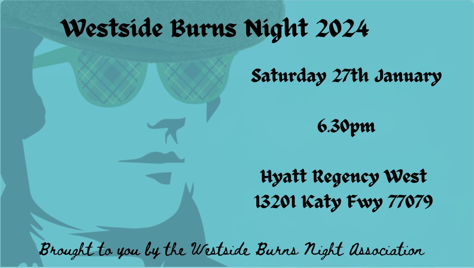 Westside Burns Night Saturday 27th January 2024