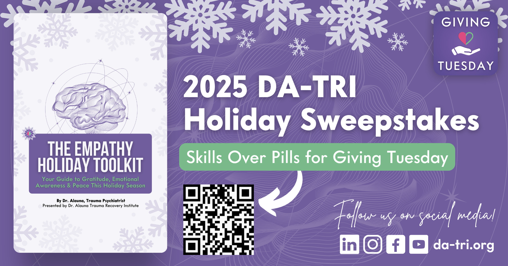 Campaign cover image for 2025 DA-TRI Holiday Sweepstakes