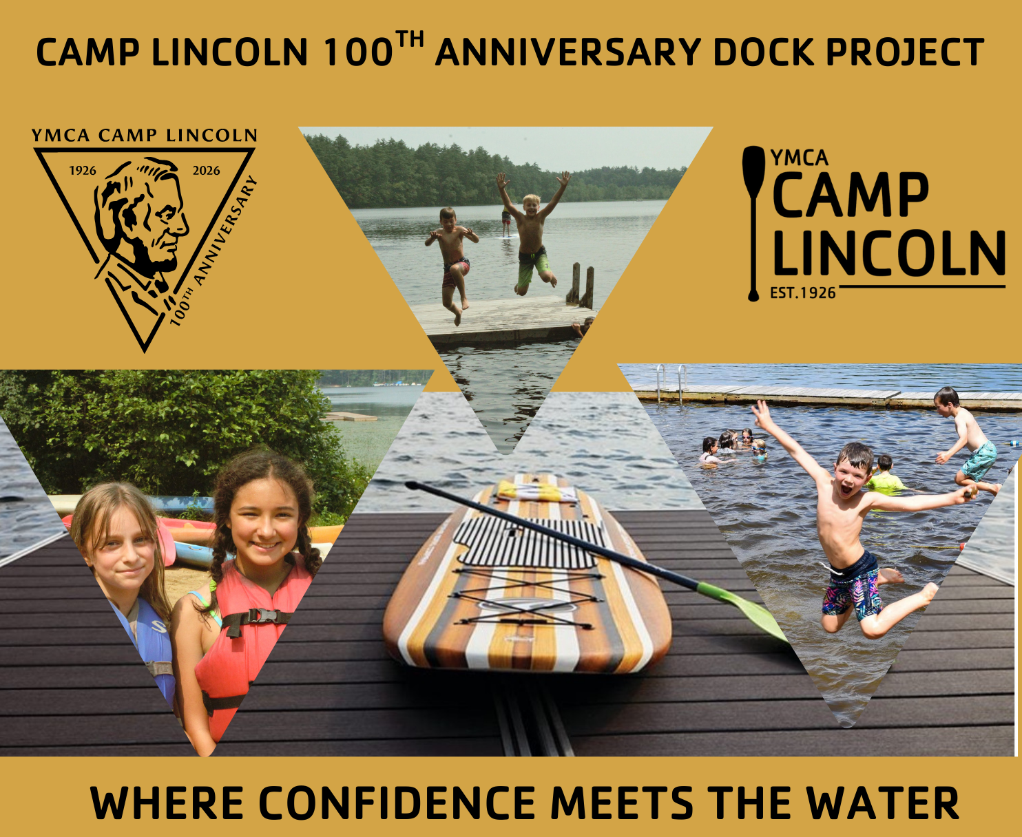 Campaign cover image for Camp Lincoln 100th Anniversary Dock Project