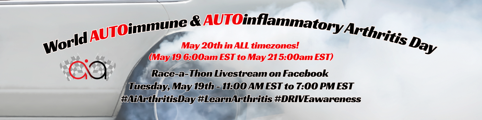 Campaign cover image for World AUTOimmune & AUTOinflammatory Arthritis Day 2026