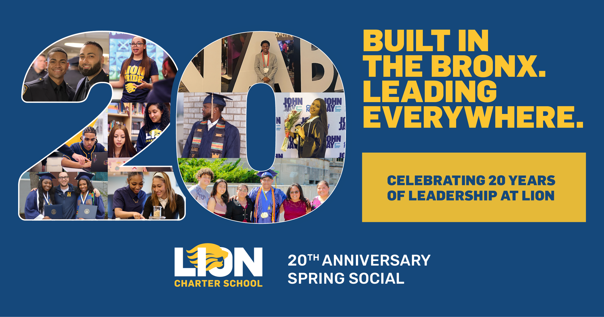 Campaign cover image for LION's 20th Anniversary Spring Social