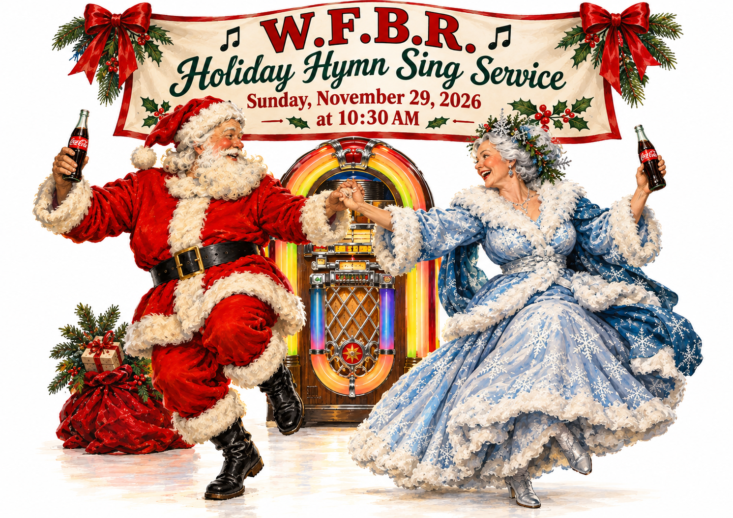 Campaign cover image for W.F.B.R. Holiday Hymn Song Requests