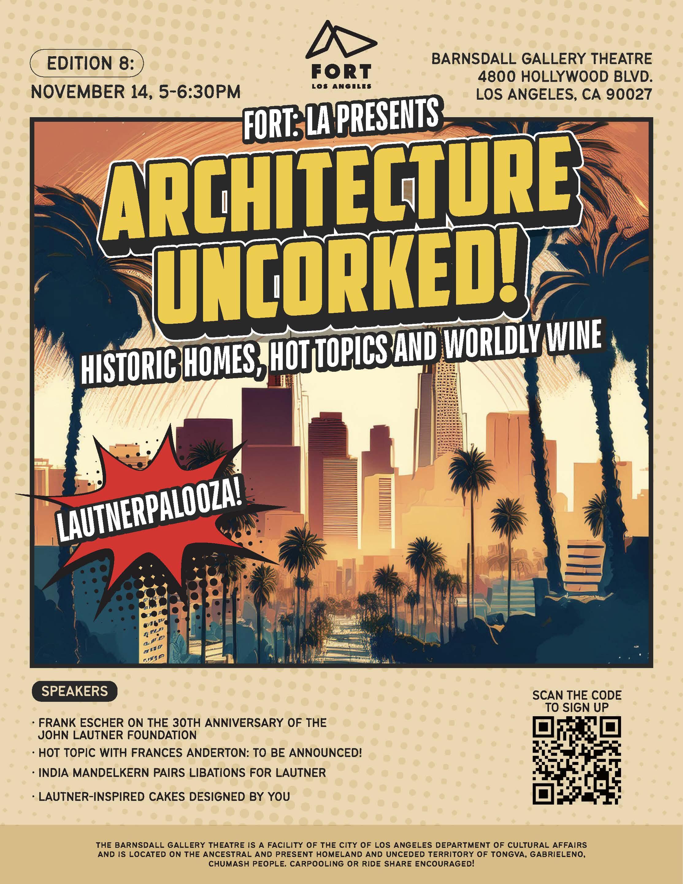 Campaign cover image for Architecture Uncorked! Edition 8