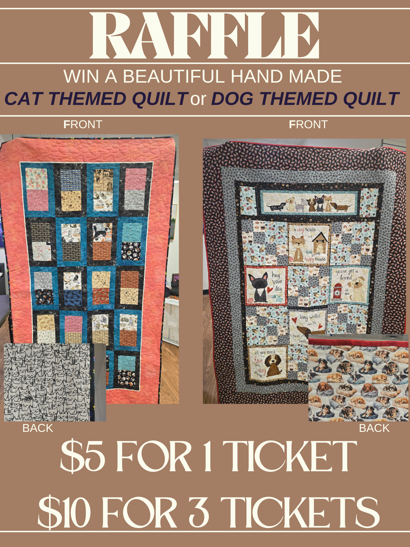 Campaign cover image for H.O.P.E. Quilt Raffle