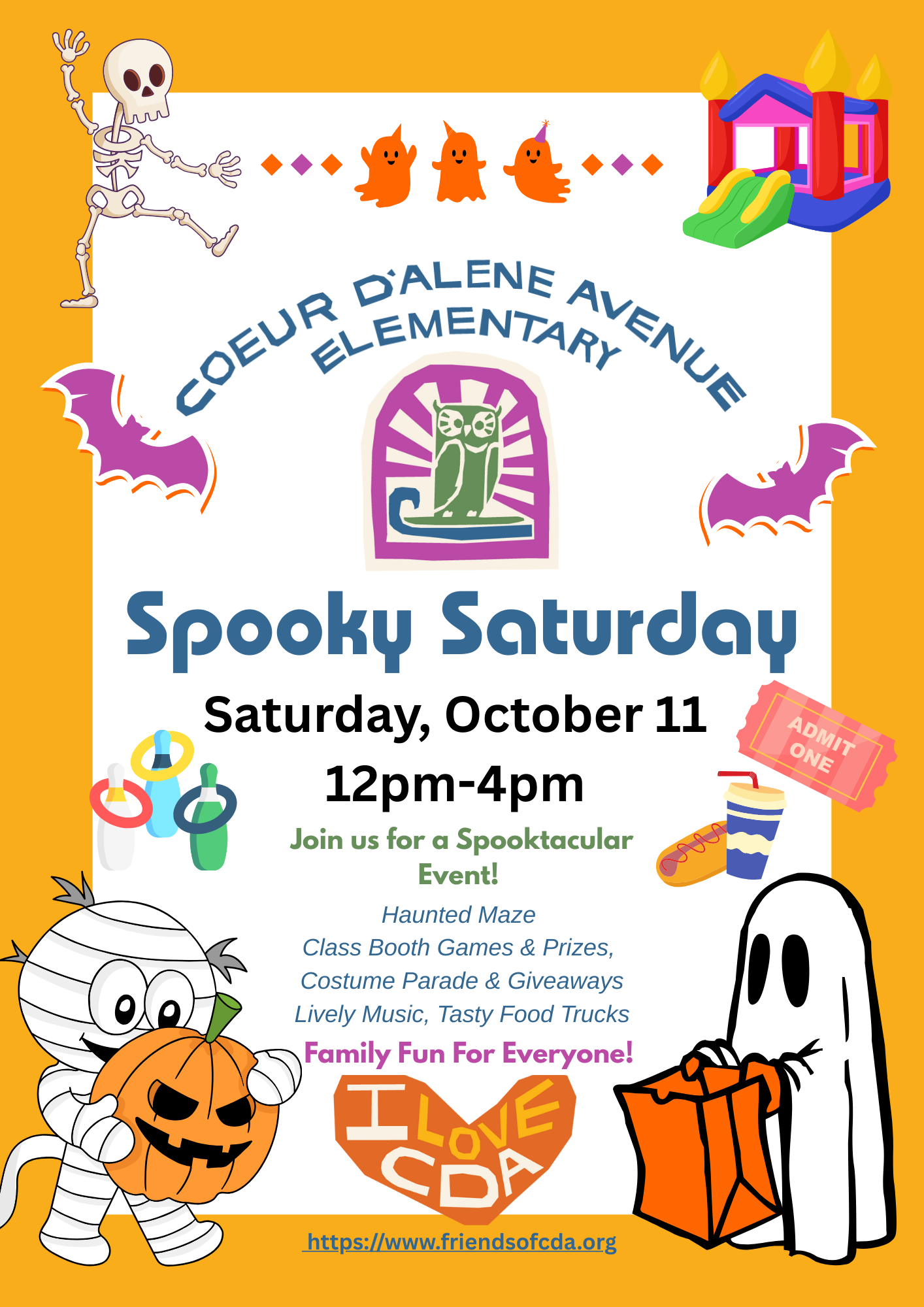 Campaign cover image for CDA Spooky Saturday 2025!