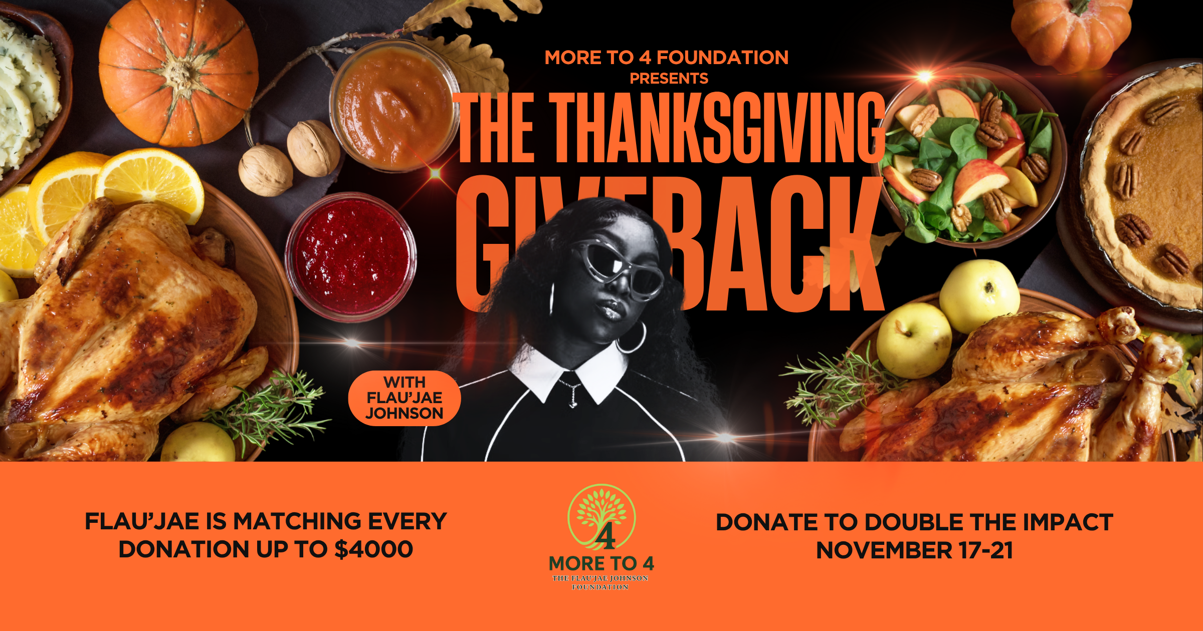 Campaign cover image for The Thanksgiving Giveback: Double the Impact