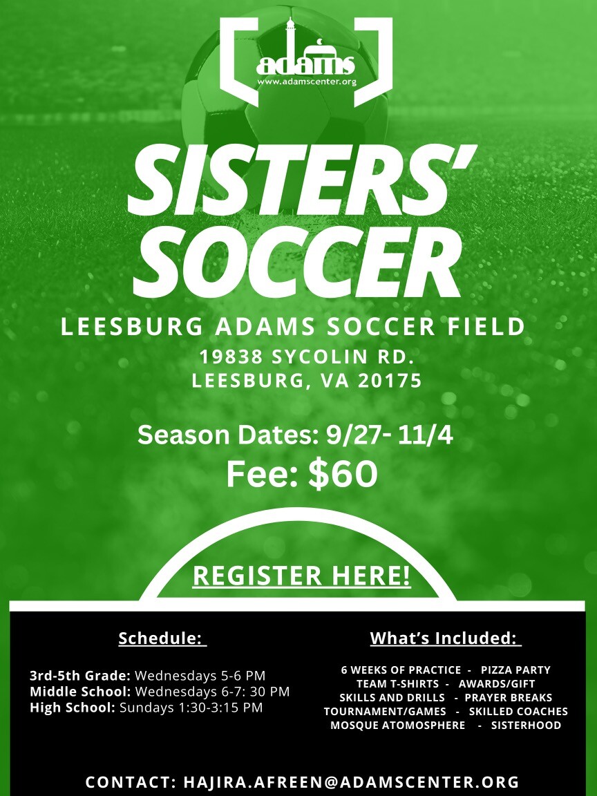 Campaign cover image for Sisters' Soccer (3rd-12th Grade)