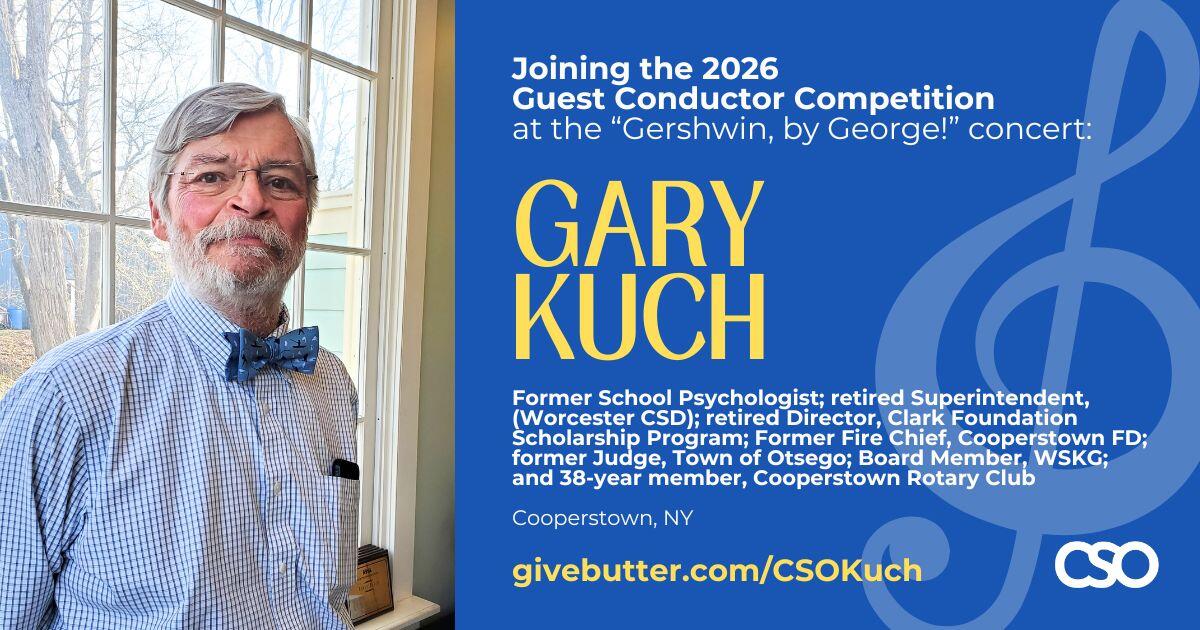 Campaign cover image for Gary Kuch - Catskill Symphony Guest Conductor Contender