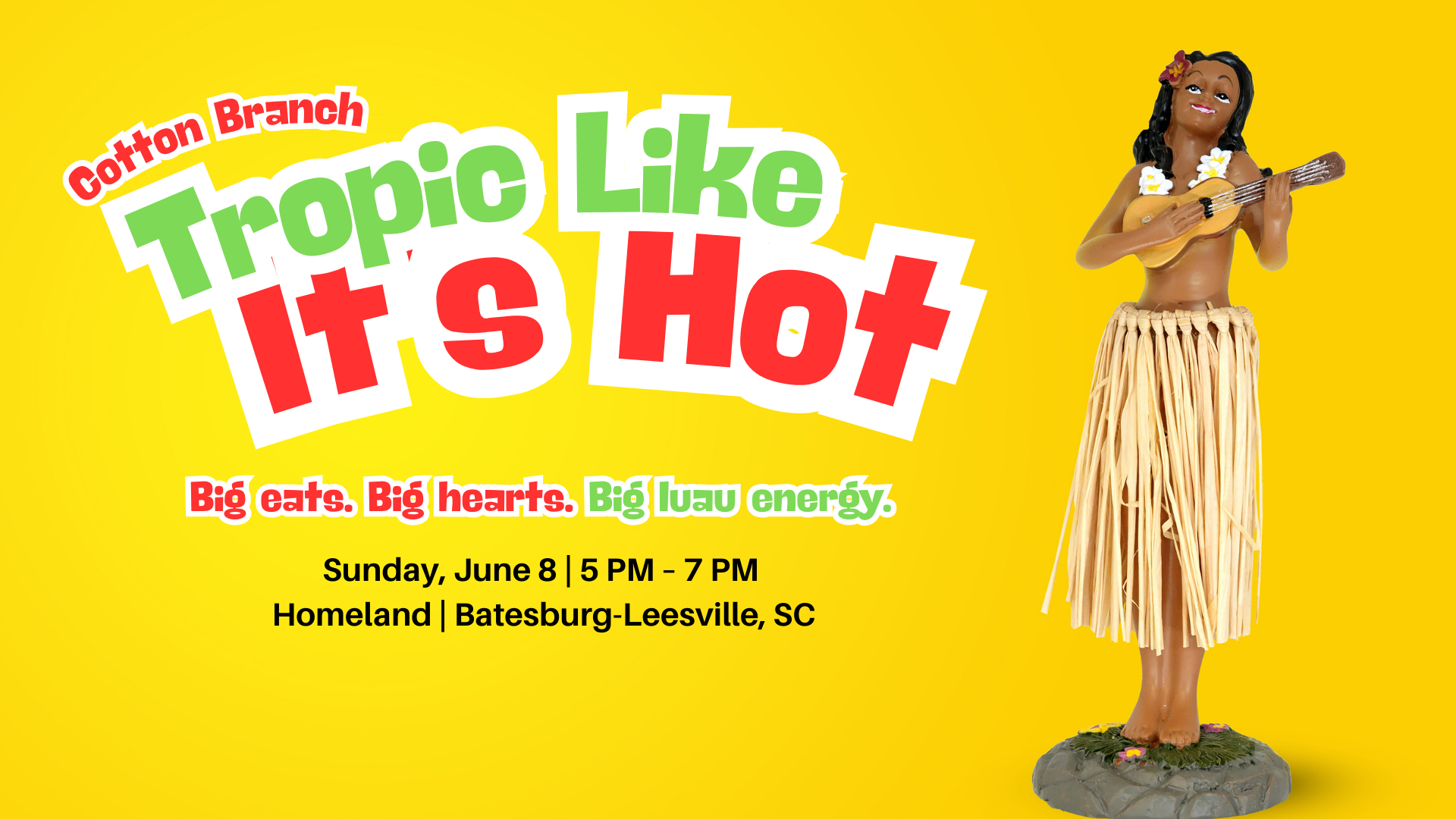 Campaign cover image for Tropic Like It' Hot | Luau Dinner