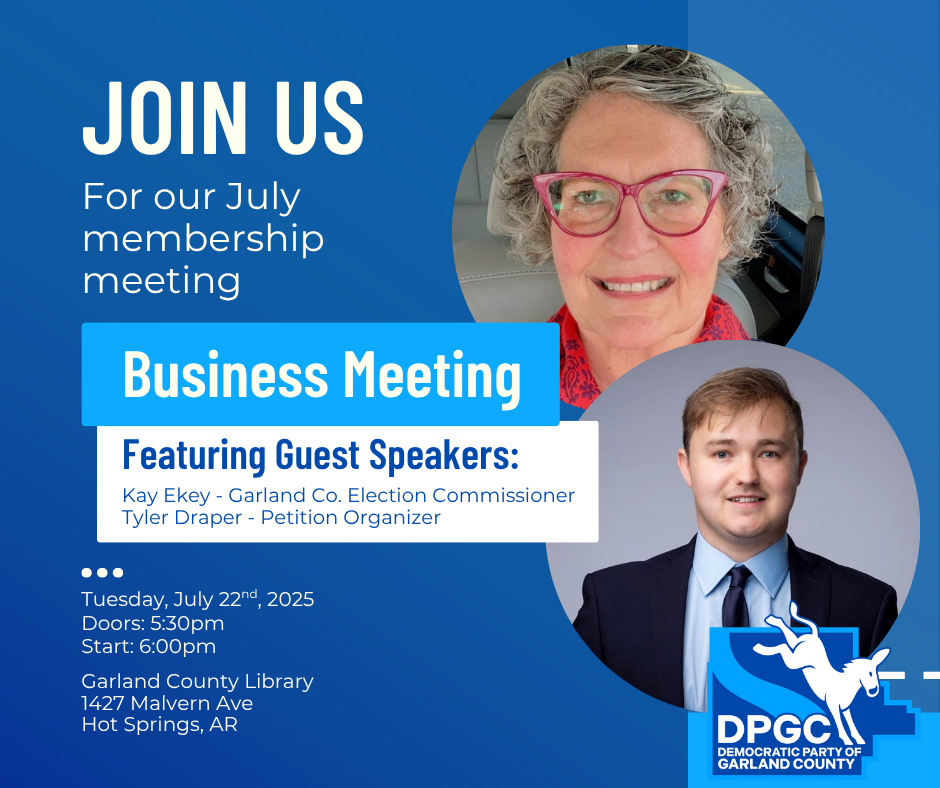 Campaign cover image for DPGC July, 2025 Membership Meeting