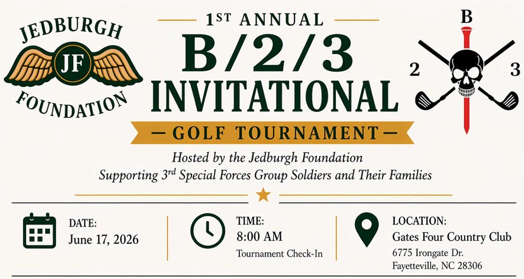 Campaign cover image for REGISTER &/OR DONATE: 1st Annual B/2/3 Invitational Golf Tournament
