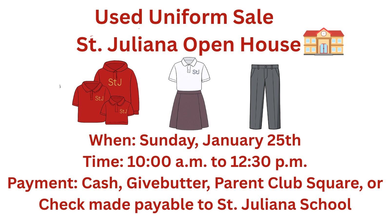 Campaign cover image for Used Uniform Sale