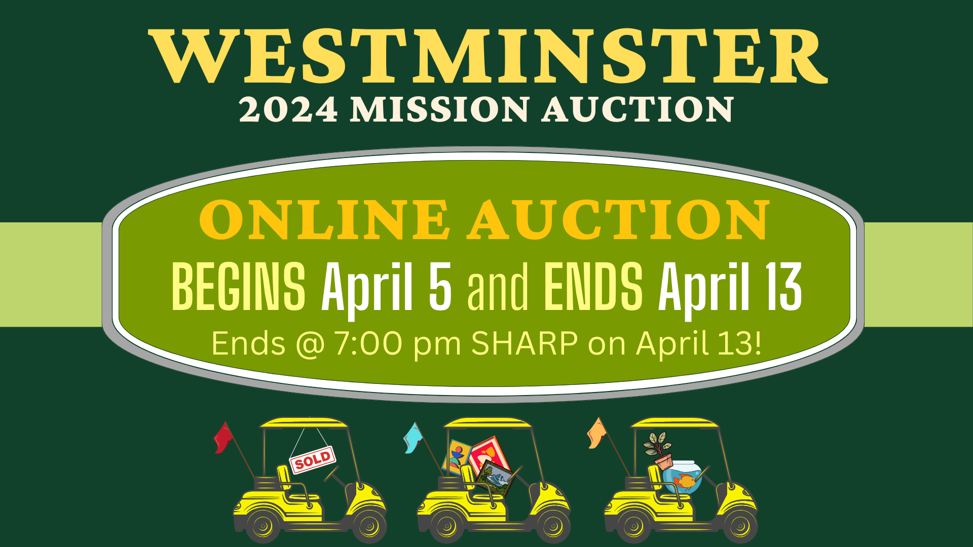 Campaign cover image for Westminster Mission Auction